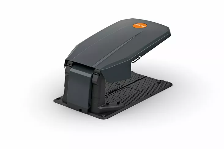 STIHL Aurinkokatos iMOW 3, iMOW 3 EVO, iMOW 4, iMOW 4 EVO (Tummanharmaa) - Stihl iMOW lisätarvikkeet - 140387 - 1