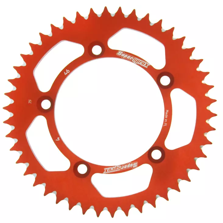 Supersprox Alu Takaratas KTM 60/65SX 97- Oranssi 47 - Moottoripyörän takarattaat - D210167 - 1