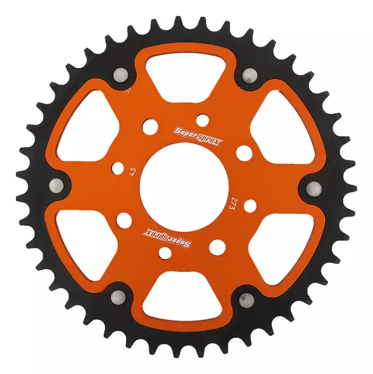 Supersprox Stealth Takaratas Oranssi - Moottoripyörän takarattaat - D293837 - 1