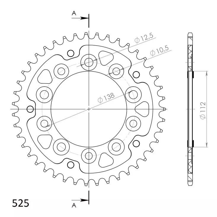 Supersprox Stealth Takaratas Punainen - Moottoripyörän takarattaat - D292697 - 1
