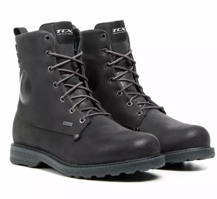 TCX Ajosaapas Blend 2 Gore-Tex Musta - Moottoripyöräsaappaat - D415787 - 1