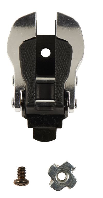 TCX Alu+Nylon Buckle Comp Evo/Comp/X-Helium silver/black - Onroad kenkien varaosat - D373947 - 1