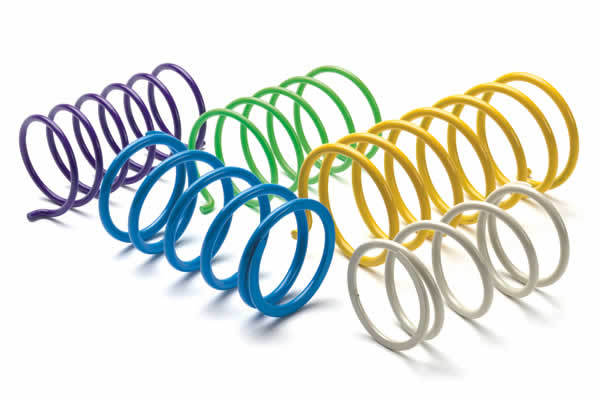 Venom Jousi ensiö Arctic Cat 2016- 160-300 lila/oranssi viiva - Moottorikelkan variaattorin jouset - D348997 - 1