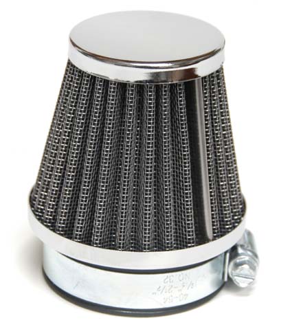 Tec-X Ilmansuodatin Kiinitys Ø 54mm (Ø 75 - 51mm x p. 68mm) - Mopon Ilmansuodattimet - D1647 - 1