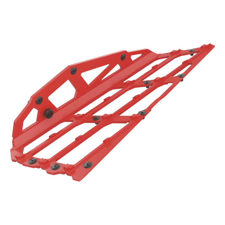 TUNNEL STIFFENER SUMMIT X RED - Ski-Doo Pohjapanssari & vahvikkeet - 115977 - 1