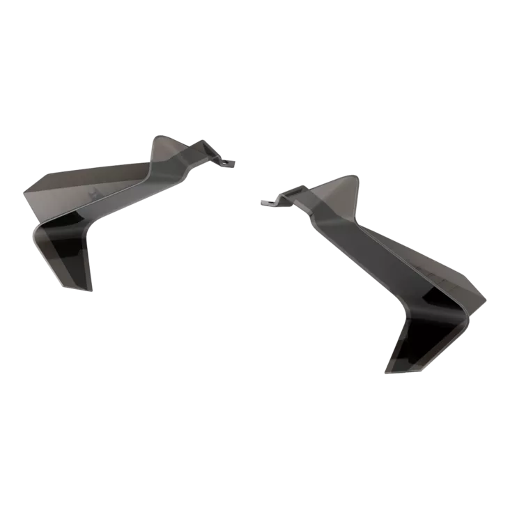 TUULILASIN SIVUILMANOHAIN G5 MATALALLE TUULILASILLE TUMMA SAVU DARK SMOKE - Lynx Tuulilasit & peilit - 138477 - 1