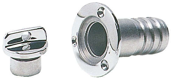Tyhjennystulppa 60mm AISI 316 - Pohjatulpat - D124307 - 1