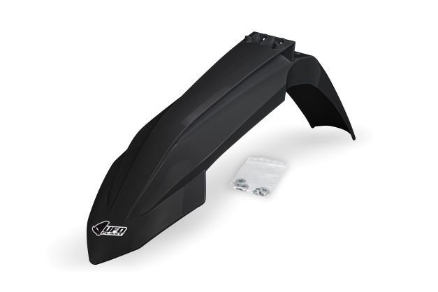 UFO Etulokasuoja SX/SX-F 125-450 23-.. EXC/F 24-.. Musta 001 - Moottoripyörän lokasuojat - D457217 - 1