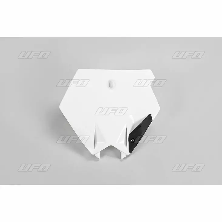 UFO Etunumerokilpi KTM85SX 03-12Valkoinen 041 - Moottoripyörän numerokilvet - D219187 - 1