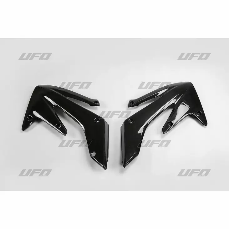 UFO Ilmanohjaimet CRF250 04-09Musta 001 - Moottoripyörän ilmanohjaimet - D219327 - 1