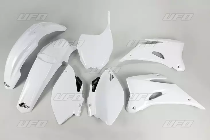 UFO Muovisarja 5-osainen Valkoinen 046 YZF250/450 06-09 - Moottoripyörän muovisarjat - D220167 - 1