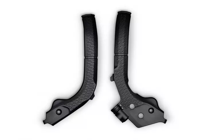 UFO Rungon suojus GasGas EC/EC-F/MC/MC-F 125-450 21-23 Musta 001 - Moottoripyörän muut muoviosat - D386397 - 1