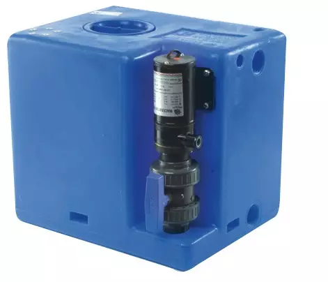 Waste water tank 56 l 12 V + macerator - Veneen LVI - D157577 - 1