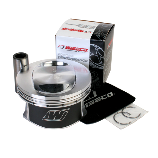 Wiseco Piston Kit HD TC88 113cid Dome 10.5:1 Single Rear - Moottoripyörän mäntäsarjat - D273357 - 1