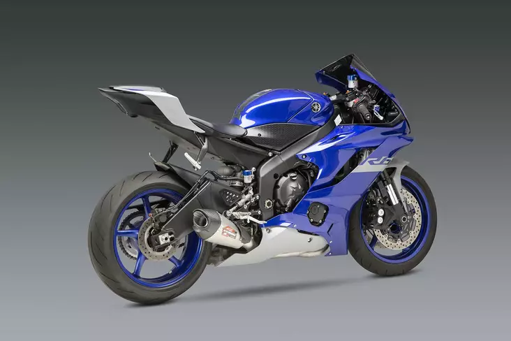 Yoshimura Full System Yamaha Yzf-R6 2006-20 Race AT2 Fs Ss-Ss-Cf Works Fini - Moottoripyörän pakoputkistot - D400917 - 1