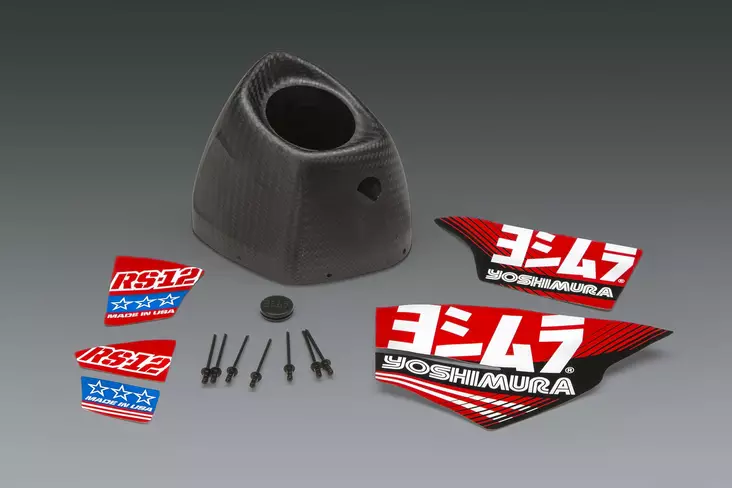 Yoshimura RS-12 REPLACEMENT END CAP KIT - Moottoripyörän äänenvaimentimen varaosat - D417767 - 1