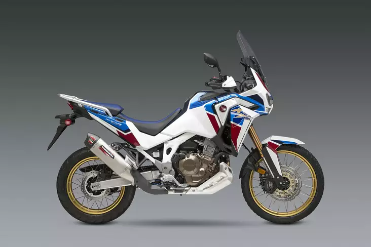 Yoshimura Slip-On Honda Africa Twin 2020 Street Rs-12 So Ss-Ss-Cf Works Finish - Moottoripyörän äänenvaimentimet - D400907 - 1