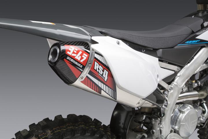 Yoshimura Slip-On Yamaha Yz450F 2018-21 Signature Rs-4 So Ss-Al-Cf - Moottoripyörän äänenvaimentimet - D400957 - 1