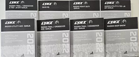 LYNX KÄYTTÄJÄN KÄSIKIRJAT 2022 - Lynx moottorikelkan Lisävarusteet - 136728 - 1