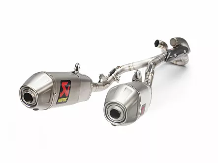 Akrapovic Evolution Line (Titanium) Honda CRF450R / 450RX 2017-2020 - Moottoripyörän pakoputkistot - D549998 - 2