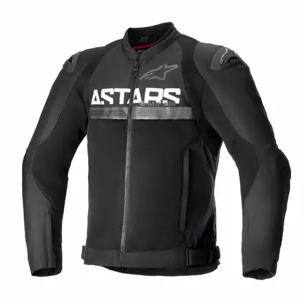 Alpinestars Tekstiilitakki SMX Air Musta - Kevyet moottoripyörätakit - D454178 - 1