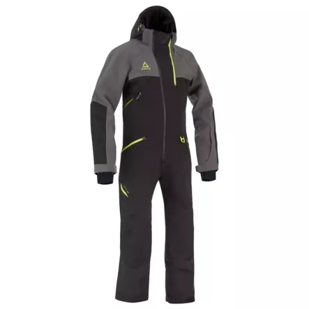 AMOQ Flex Monosuit Musta/Harmaa/HiVis - Kelkkavarusteet - 143388 - 1