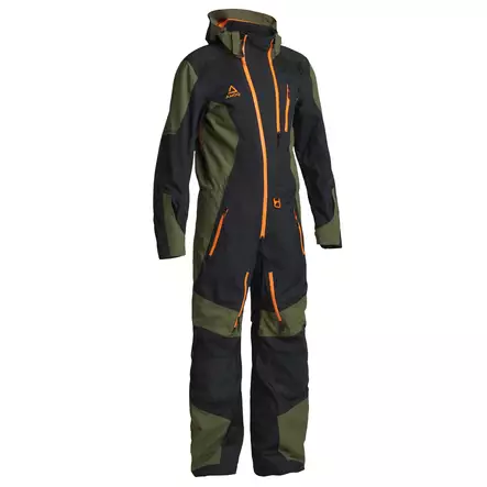 AMOQ Rocket Monosuit Vihreä/Musta/Oranssi - Kelkkailuhaalarit / Mono Suits - D395458 - 1