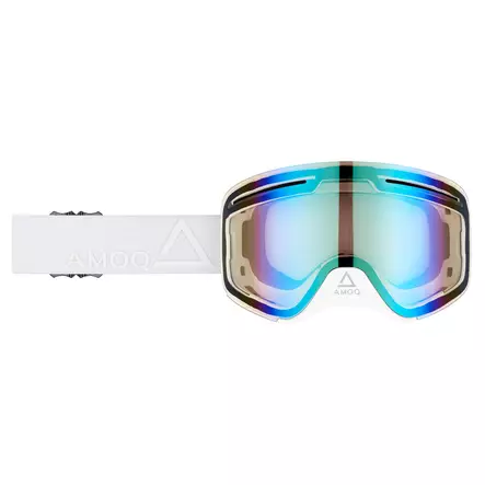 AMOQ Vision Vent+ Magnetic Ajolasit Whiteout - Kulta Peili - Kelkkailu ajolasit & linssit - D443538 - 1