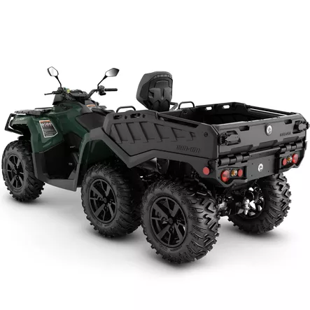 CAN-AM 25 Outlander MAX 6X6 XU+ T - Side Wall 650 Tundra Green T2b - 60km/h - Can-Am ATV 2025 - 136988 - 2