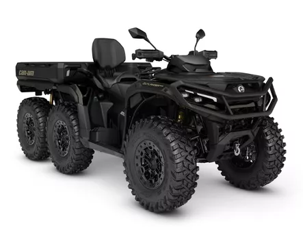 Can-Am 26 Outlander MAX 6X6 Backcountry 1000R T3b - 60km/h Stealth Black - Can-Am mönkijät 2026 mallisto - 142018 - 1