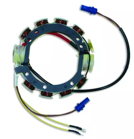 Cdi Elec. Johnson Evinrude Stator - 4 Cyl. (9 Amp) - Staattorit - D186058 - 1