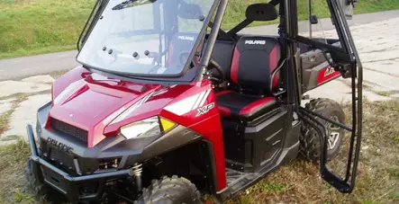 DFK Täysi Ohjaamo Lämmöllä + pyyhin/pesin Polaris Ranger XP 900 Crew 2014- - DFK Lämpöhytit - D434868 - 1