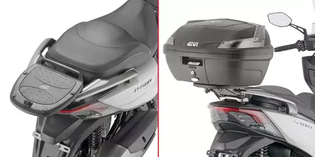 GIVI SPEC.RACK KYMKO X-TOWN 125 - Moottoripyörän laukkujen kiinnityssarjat - D403858 - 1