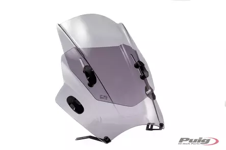Puig Windshield Mod. Up&Down Er6N 12'C/Clear - Moottoripyörän tuulisuojat - D338208 - 1