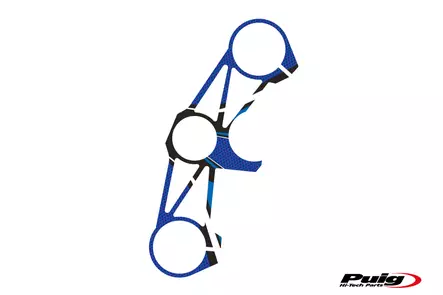 Puig Yoke Protector Kawasaki Zx-6R 636 19' C/Blue - Moottoripyörän kaatumatapit - D338298 - 1