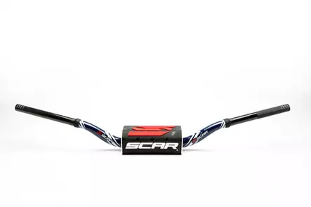 Scar Handlebar O² COLOR Ø28,6 (1 1/8”) - Villopoto/Stewart - DARK BLUE Bar - BLA - Moottoripyörän ohjaustangot - D480628 - 1