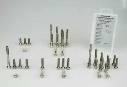 Scar Titanium Engine bolt kit 250EXC 300EXC TE250 TE300 - 48 bolts - Moottoripyörän ruuvit & kiinikkeet - D480208 - 1