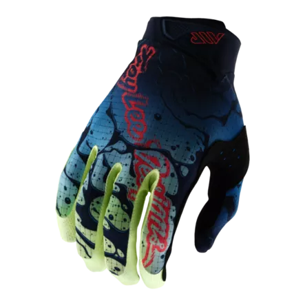 TLD Youth Air Glove Drip Glo Yellow / Dark Navy - Pyöräilyhanskat - 140488 - 1