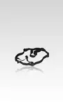 Alpinestars Remmi BNS kaulasuojaan One size - Niskasuojat - D265538 - 1