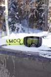 AMOQ Vision Vent+ Magnetic Ajolasit HiVis/Musta - Savu - Kelkkailu ajolasit & linssit - D443528 - 2