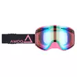 AMOQ Vision Vent+ Magnetic Ajolasit Musta-Pinkki - Kulta Peili - Kelkkailu ajolasit & linssit - D475228 - 1