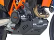 AXP Adventure Skid Plate HDPE 8mm Black KTM 690 / Husqvarna 701 26- - Moottoripyörän pohjapanssarit - D546648 - 2