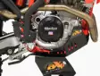 AXP Xtrem HDPE Skid Plate Black Beta 350RR/390RR/430RR/480RR/500RR 23-24 - Moottoripyörän pohjapanssarit - D486238 - 2