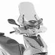 GIVI SPEC.SCREEN KYMCO AGILITY R16 - Moottoripyörän tuulisuojat - D403898 - 1