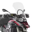 Givi Specific screen, transparent 48 x 55 cm (H x W) F 800 GS Adventure (13-) - Moottoripyörän tuulisuojat - D159958 - 1
