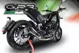 GPR Benelli Leoncino 500 Trail 2017/20 e4 EC-Approv. slip-on exhaust Gpe Ann. Po - Moottoripyörän äänenvaimentimet - D425988 - 10
