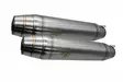 GPR Bmw K 1100 Lt 1992/1999 Double univ. EC-Approv. silencer w/o link pipes Deep - Moottoripyörän äänenvaimentimet - D424938 - 3