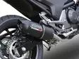 GPR Honda Nc 700 X - S Dct 2012/13 EC-Approv. slip-on exhaust Furore Nero - Moottoripyörän äänenvaimentimet - D427238 - 11