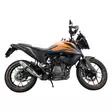 GPR Ktm Adventure 390 2020 e4 EC-Approv. slip-on exhaust Deeptone Inox - Moottoripyörän äänenvaimentimet - D427878 - 4