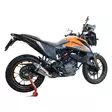 GPR Ktm Adventure 390 2021 e5 EC-Approv. slip-on exhaust GP Evo4 Titanium - Moottoripyörän äänenvaimentimet - D426908 - 10